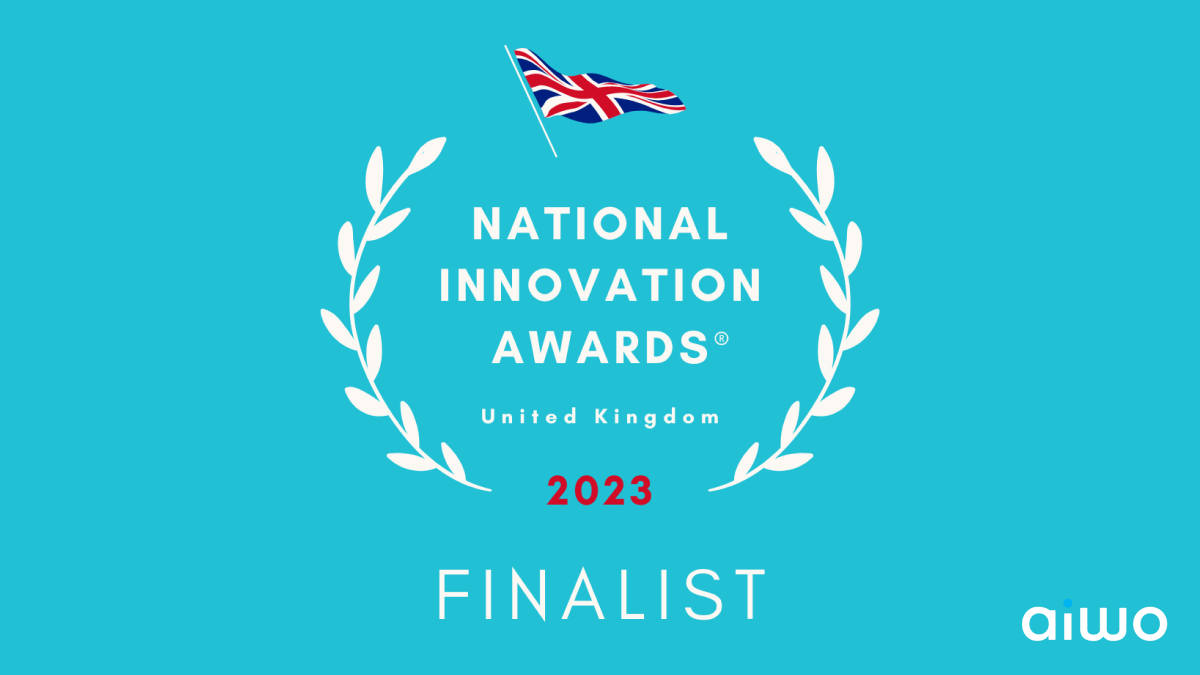 Aiwo reaches Finals in the UK National Innovations Awards